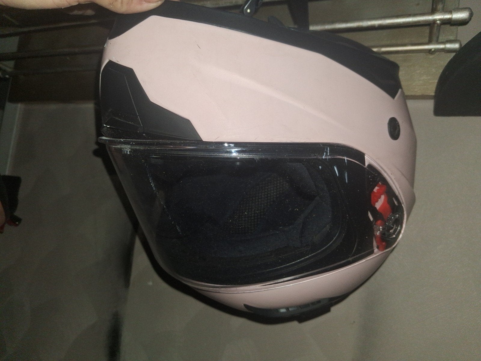 Roze helm, maat S, Ophalen of Verzenden