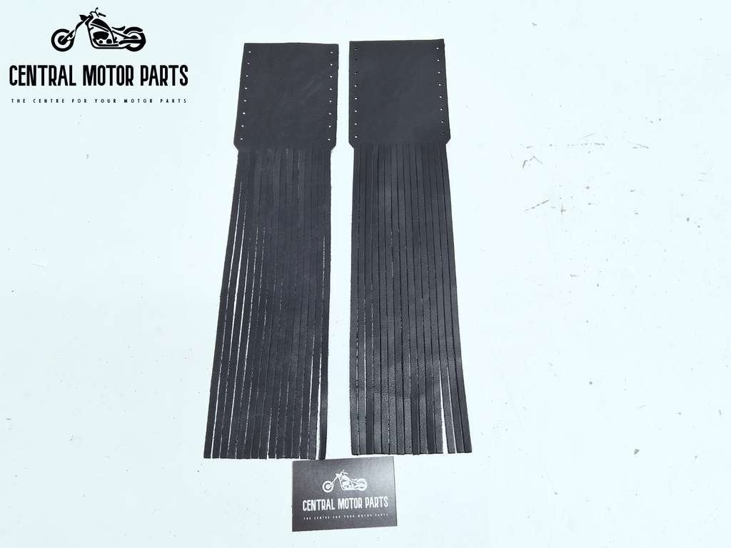 Leren handvat Franjes 10x43cm, Niet ingevuld, Niet ingevuld, Nieuw, Ophalen of Verzenden