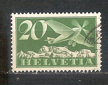 Zwitserland 213, Postzegels en Munten, Postzegels | Europa | Zwitserland, Ophalen of Verzenden, Gestempeld