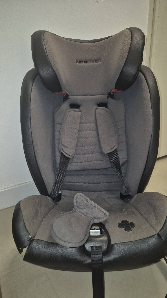 Kidsriver Evi Autostoeltje Antraciet, Overige merken, Verstelbare rugleuning, Ophalen of Verzenden, 9 t/m 36 kg