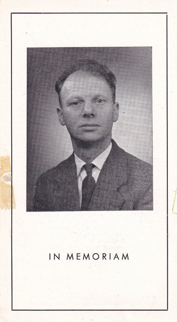 Velden Franciscus 1912 Helmond 1961 Geldrop, Ophalen of Verzenden, Bidprentje