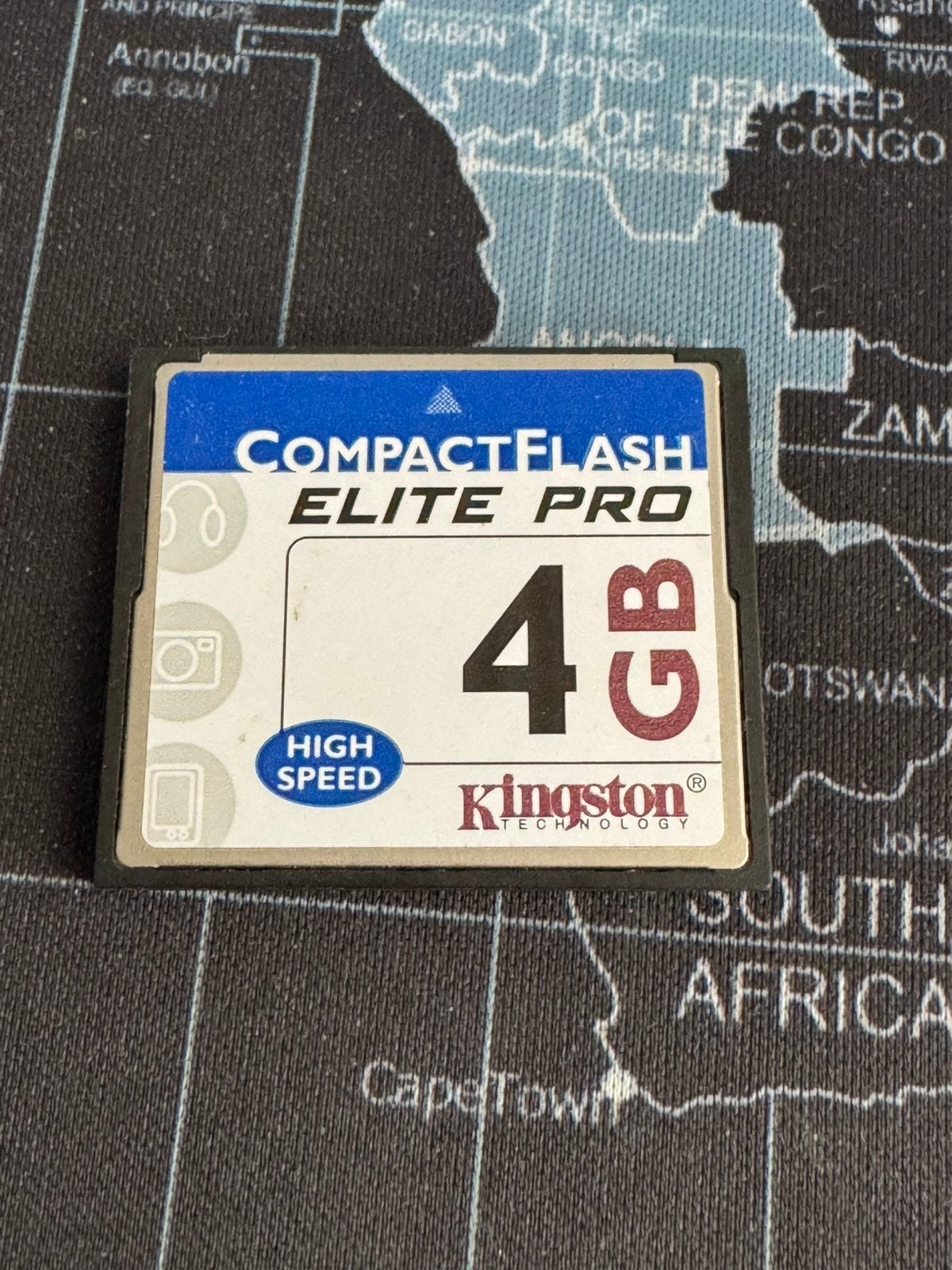 Kingston Elite Pro Compact Flash 4GB geheugenkaart, Ophalen, Zo goed als nieuw, Fotocamera