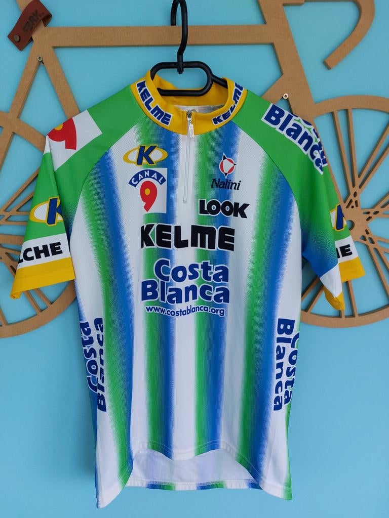 WIELERSHIRT TEAM KELME COSTA BLANCA, Ophalen of Verzenden