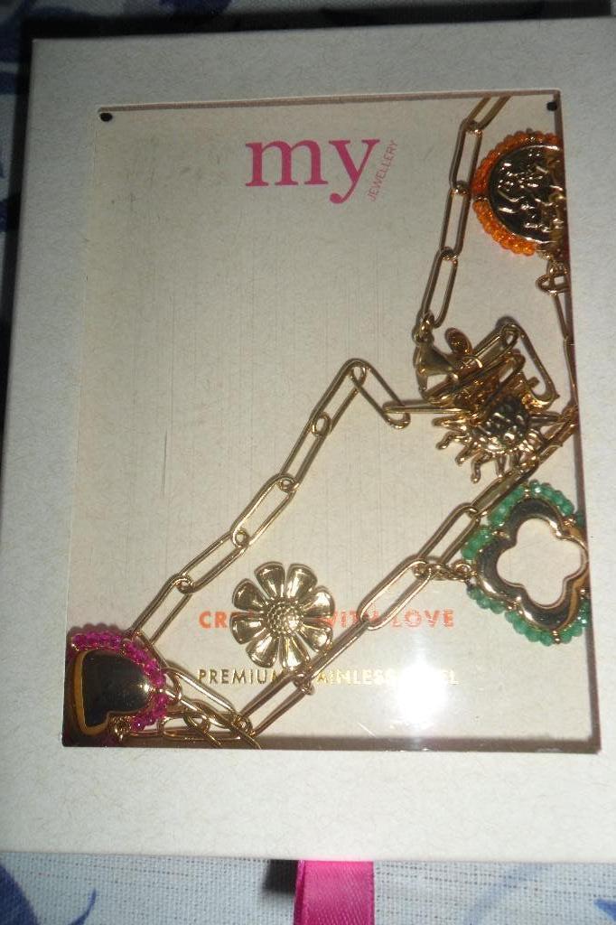 ketting ,merk my jewellery, Verstelbaar, Nieuw, Ophalen of Verzenden, Goud