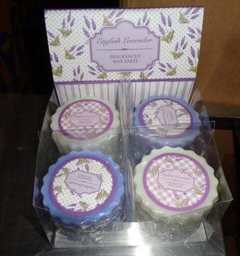 PARTIJ WAXMELT LAVENDEL IN DISPLAY, ., Nieuw, Ophalen of Verzenden, .
