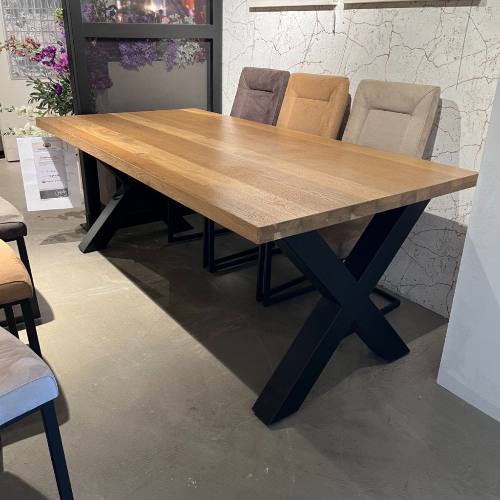 Metalo Eettafel 200x100 - Henders & Hazel, Niet ingevuld, Niet ingevuld, Niet ingevuld