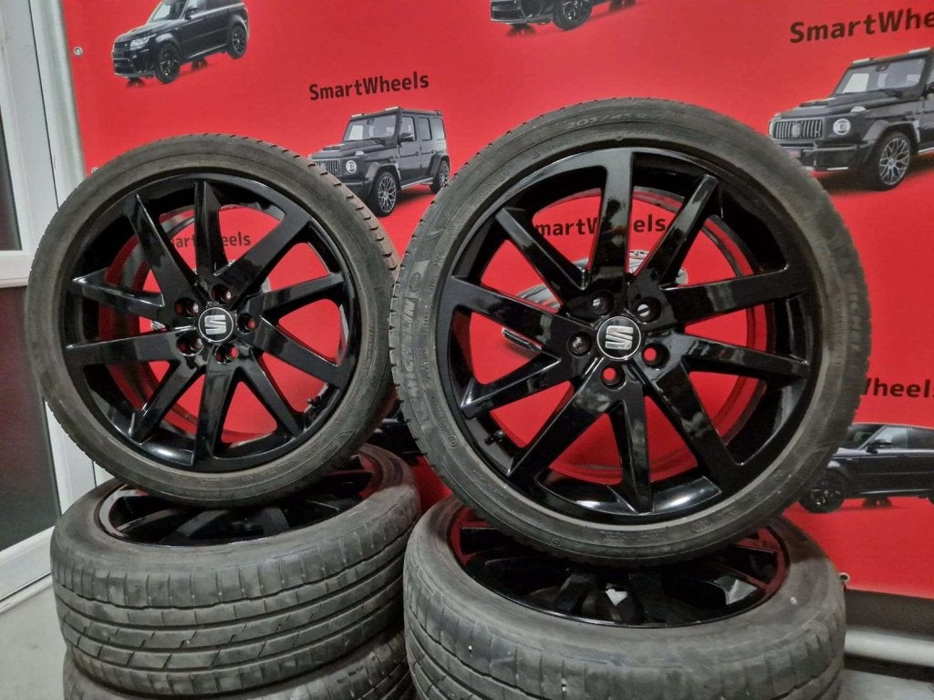 17 inch ORIGINEEL SEAT IBIZA FR CUPRA A1 IBIZA VELGEN BANDEN, Auto-onderdelen, Banden en Velgen, Niet ingevuld, Banden en Velgen