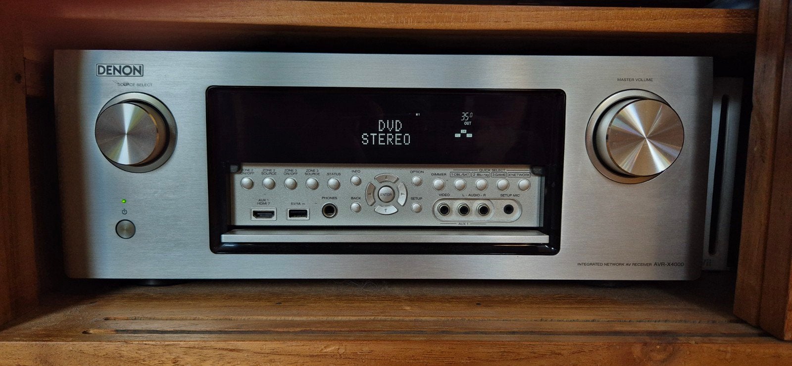 Denon AVR-X4000 AV Receiver - In prima staat, Ophalen, Denon, Zo goed als nieuw, 120 watt of meer