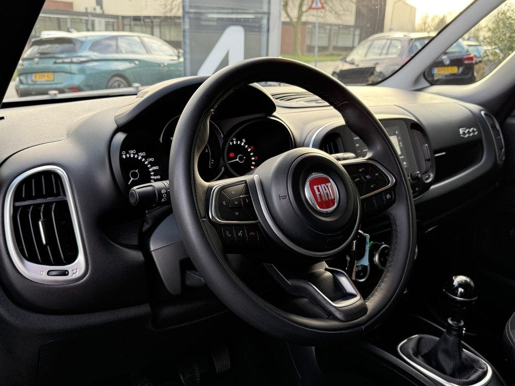 Fiat 500L BWJ 2018 | 0.9 TwinAir 105PK Cross | TREKHAAK | NA, Auto's, Fiat, Gebruikt, Bruin, Leder en Stof, Origineel Nederlands