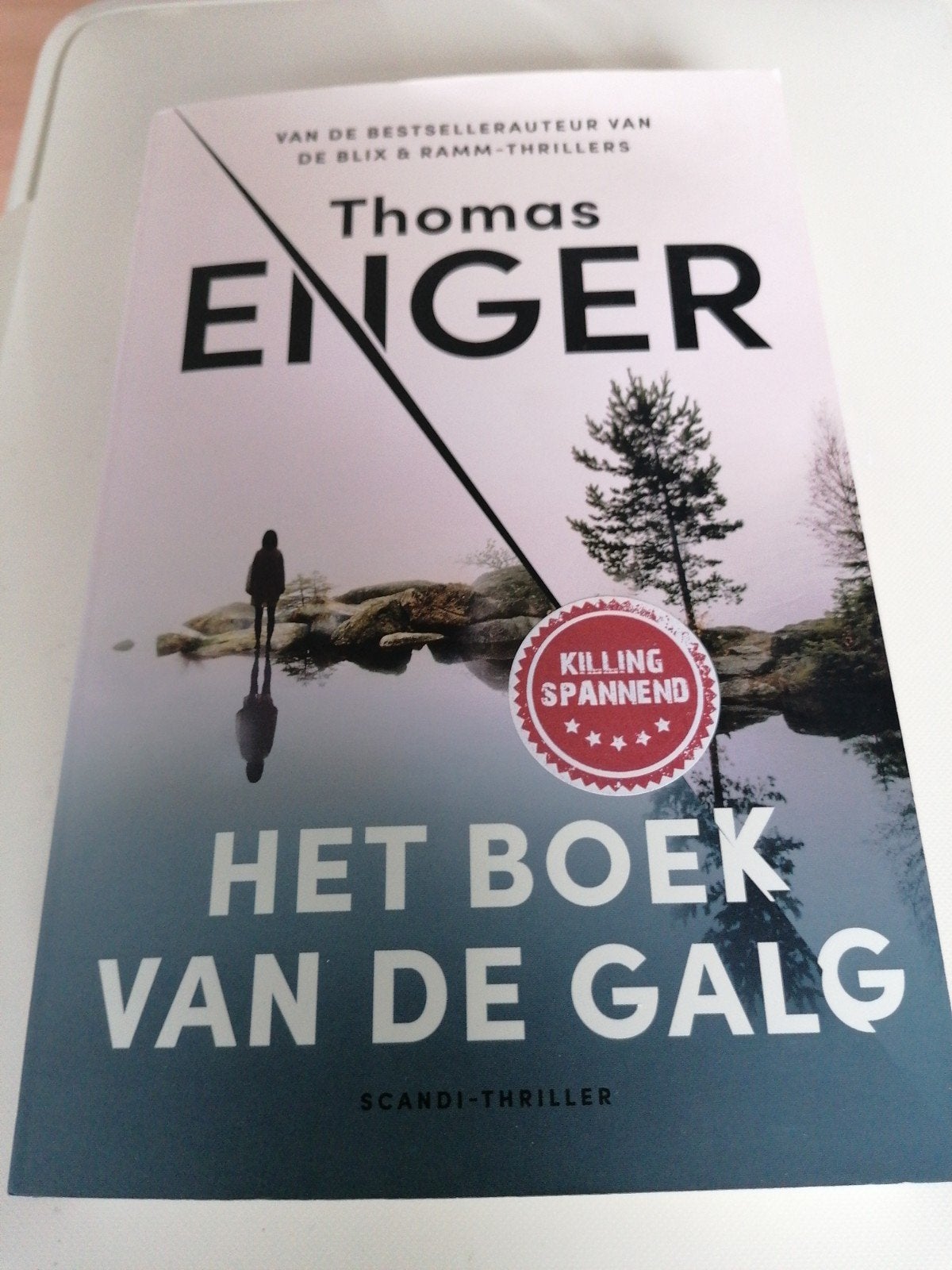 Thomas Enger - Het boek van de galg, Scandinavië, Ophalen of Verzenden, Zo goed als nieuw, Thomas Enger