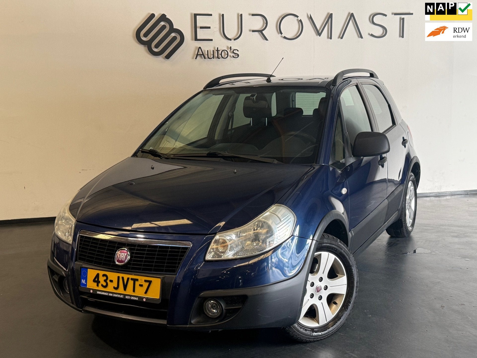 Fiat Sedici 1.6-16V Dynamic Airco 5d Nieuwe Apk, Auto's, Voorwielaandrijving, Gebruikt, 4 cilinders, Origineel Nederlands