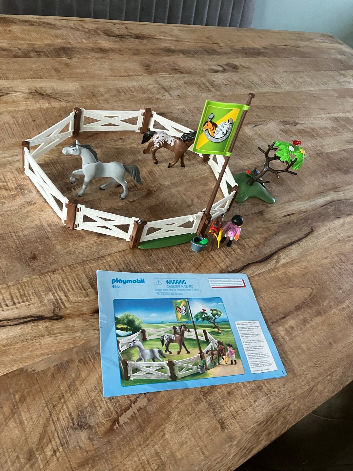 Playmobil paarden hekwerk, Kinderen en Baby's, Speelgoed | Playmobil, Ophalen, Gebruikt, Los playmobil
