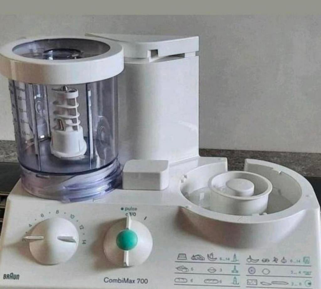 Braun CombiMax 700 keukenmachine Compleet bijhorende onderd, 4 liter of meer, Ophalen of Verzenden, 3 snelheden of meer
