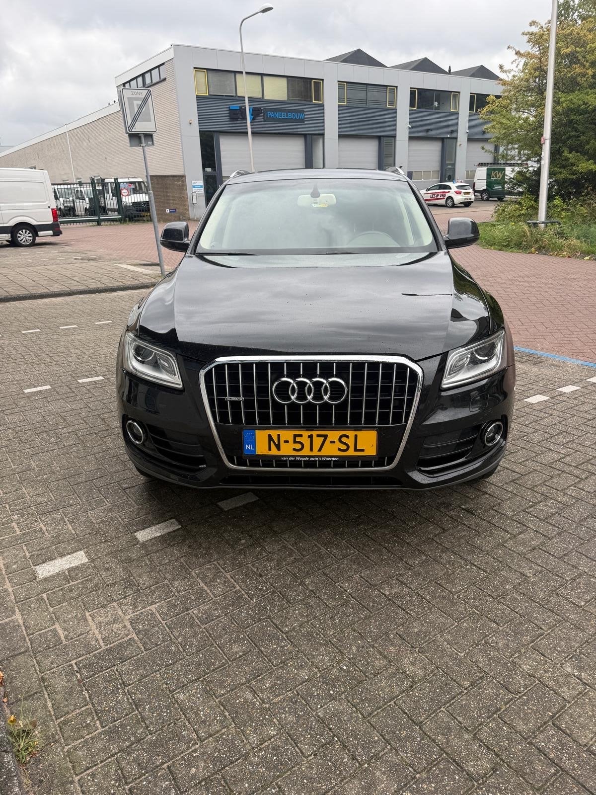 Audi Q5 3.0 TDI Quattro 190KW S-tron 2017 Zwart, Auto's, Automaat, Bruin, Diesel, Particulier