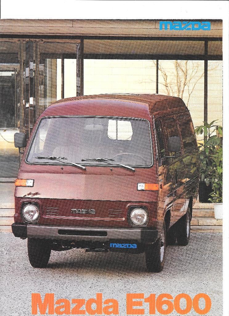 MAZDA E 1600, Ophalen of Verzenden, Zo goed als nieuw, Mazda