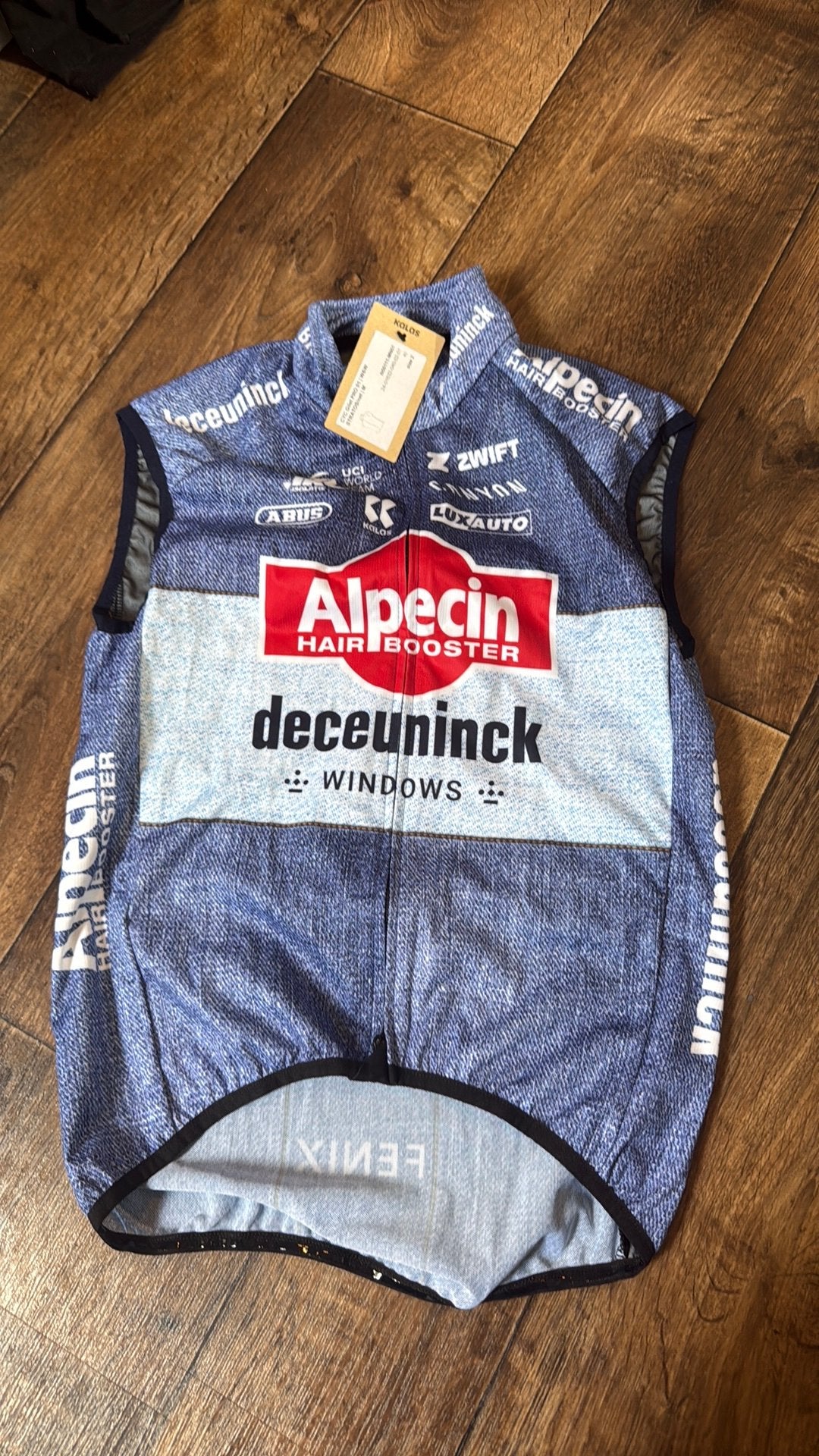 Team Alpecin Deceuninck windstopper body nieuw maat S, N, Nieuw, Ophalen of Verzenden, Bovenkleding