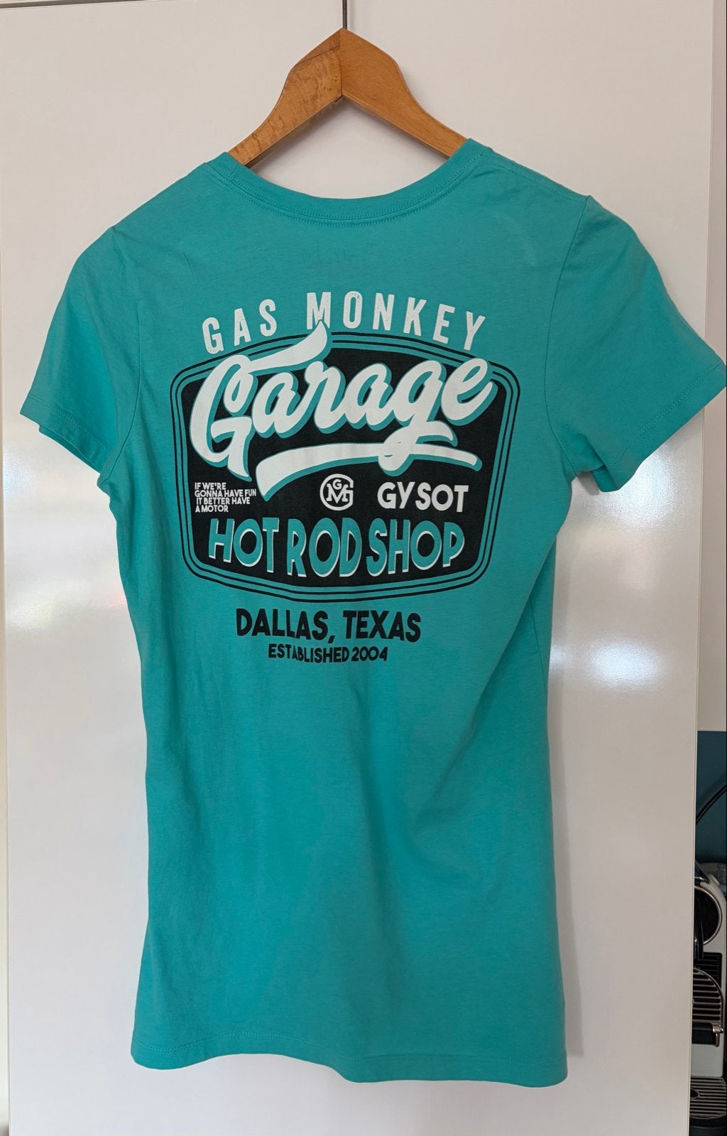 Origineel Gas Monkey Garage T-shirt Dames - XL, Overige kleuren, Korte mouw, Gedragen, Ophalen