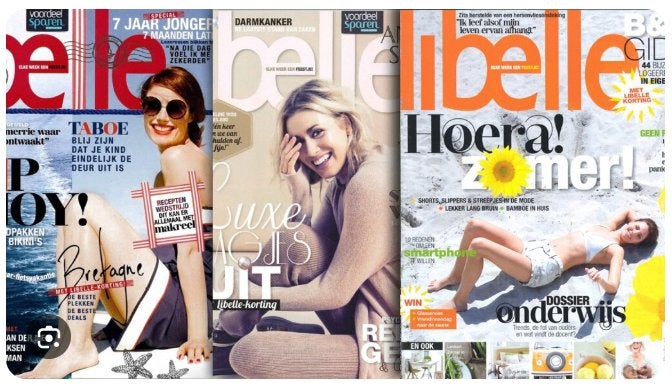 Libelle jaargang 2023 - 2026, Verzenden, Gelezen, Damesbladen