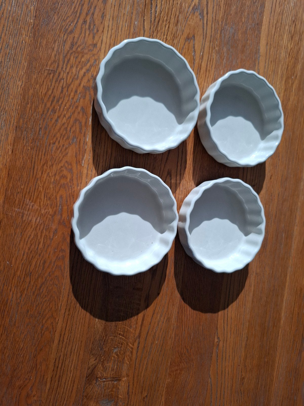 4 quiche/hartige taart schaaltjes nieuw, Huis en Inrichting, Keuken | Servies, Ophalen, Overige stijlen, Schaal of Schalen