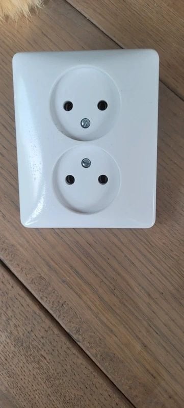 Kopp Luxe Dubbel Inbouw Stopcontact | Splinternieuw!, Ophalen of Verzenden, Nieuw, Overige merken, Stopcontact