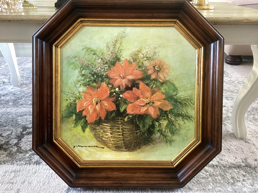 Prachtig bloemen schilderij, Antiek en Kunst, Ophalen