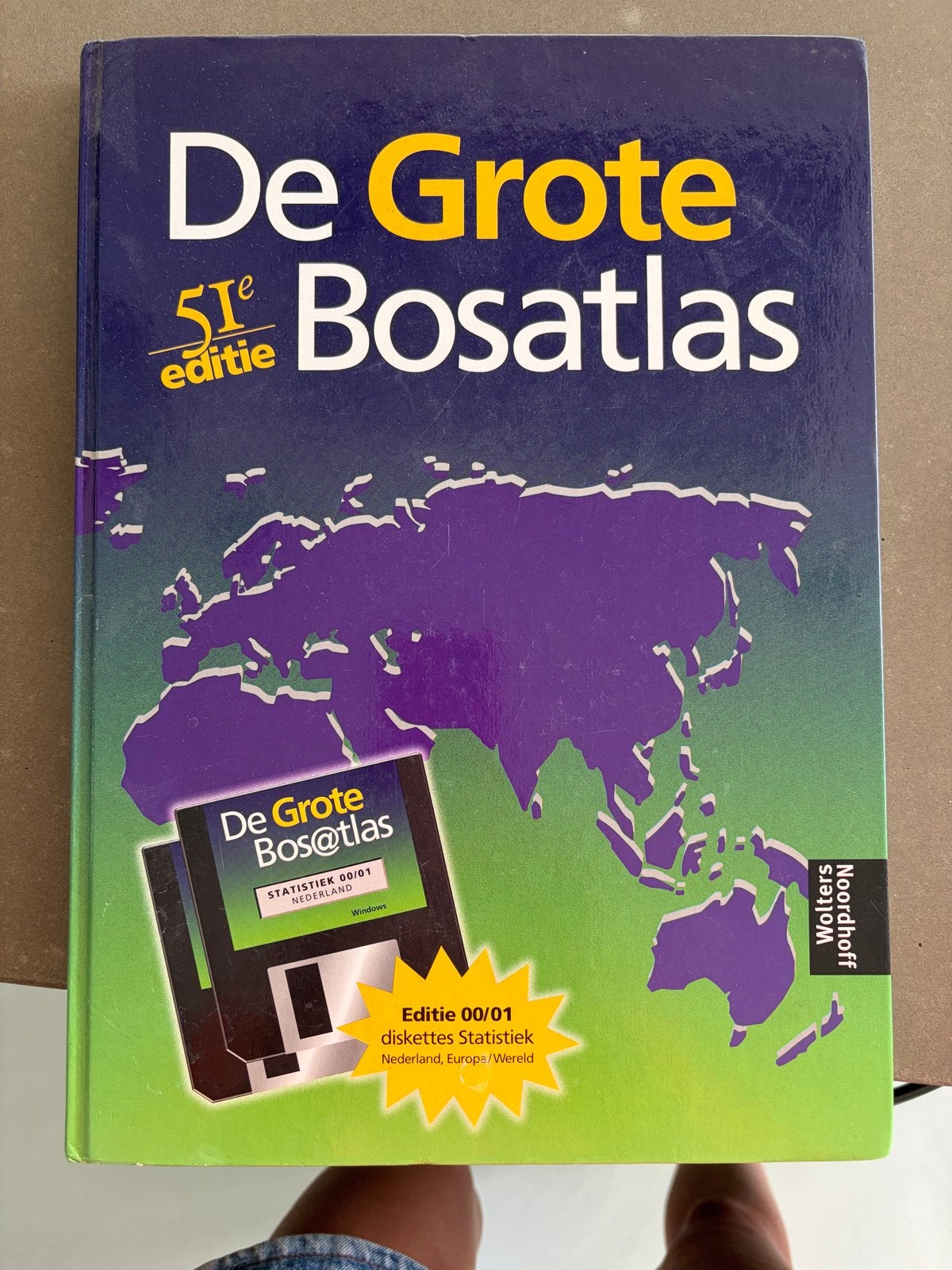 De Grote Bosatlas 51e editie zonder diskettes, Boeken, Bosatlas, 1800 tot 2000, Wereld, Ophalen