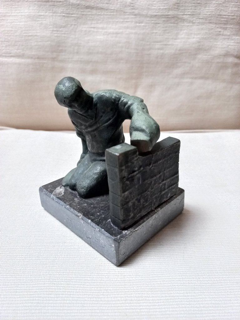 Diverse bronzen beeldjes van Marlies Noordkamp, Overige onderwerpen, Minder dan 20 cm, Ophalen of Verzenden, Brons