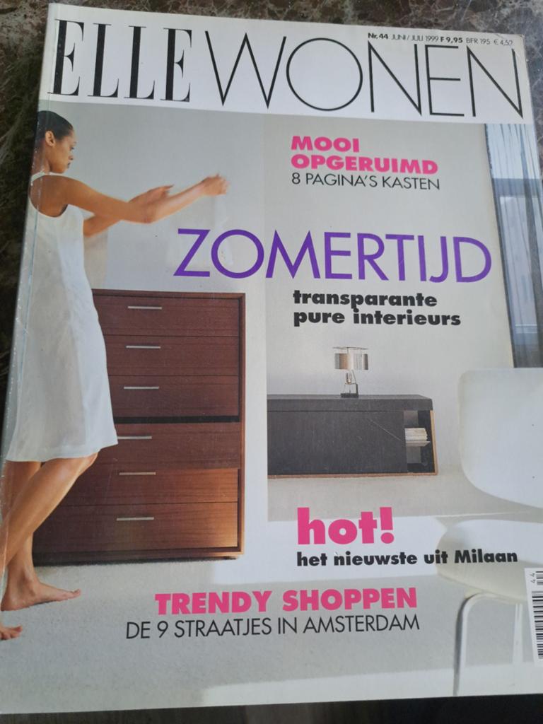 ELLE Wonen Magazine - Zomertijd 1999, Boeken, Tijdschriften en Kranten, Ophalen of Verzenden, Gelezen, Overige typen