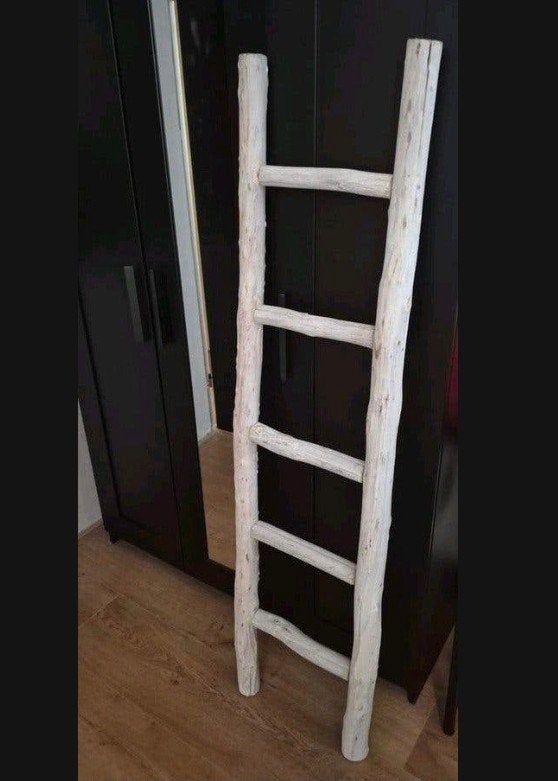 Decoratieve ladder van hout