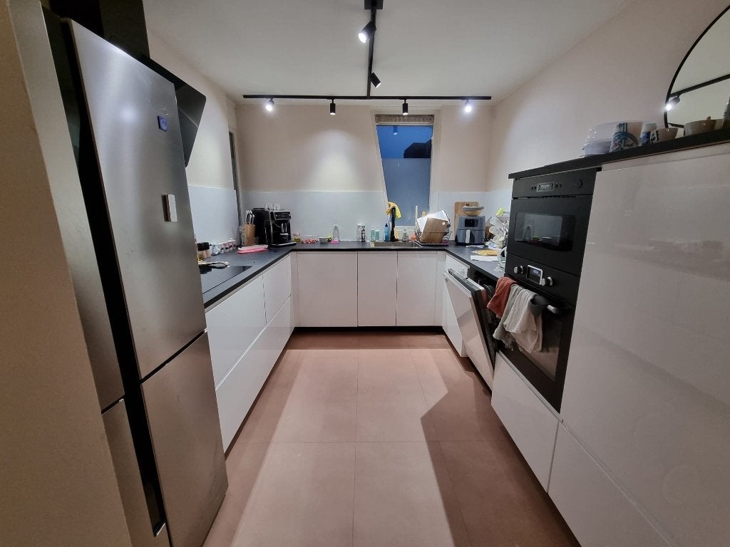 Strakke IKEA U-keuken volledig te koop, Ophalen, Gebruikt, U-keuken, Overige materialen