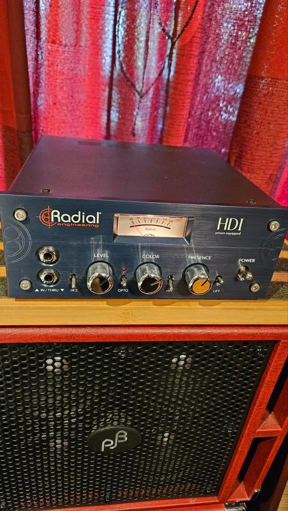 Radial Engineering HDI Studio Preamp/DI Box, Ophalen of Verzenden, Zo goed als nieuw, Overige typen