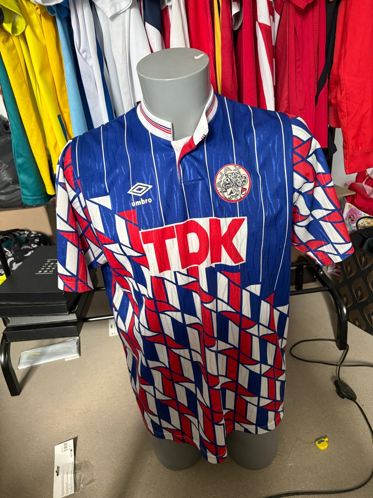 Origineel Ajax voetbalshirt TDK jaren '80, Ophalen of Verzenden