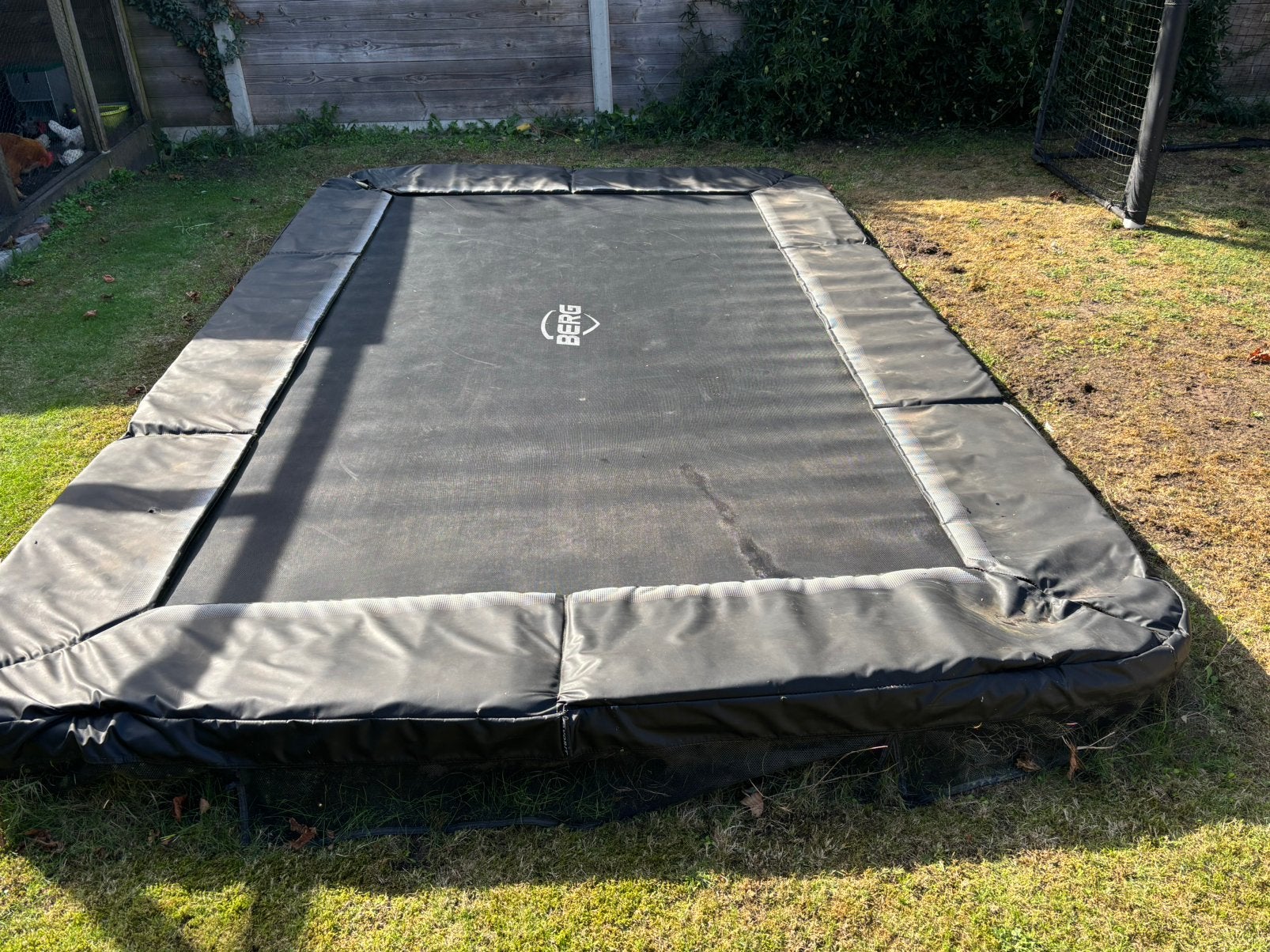 Berg inground trampoline 410 x 250 cm