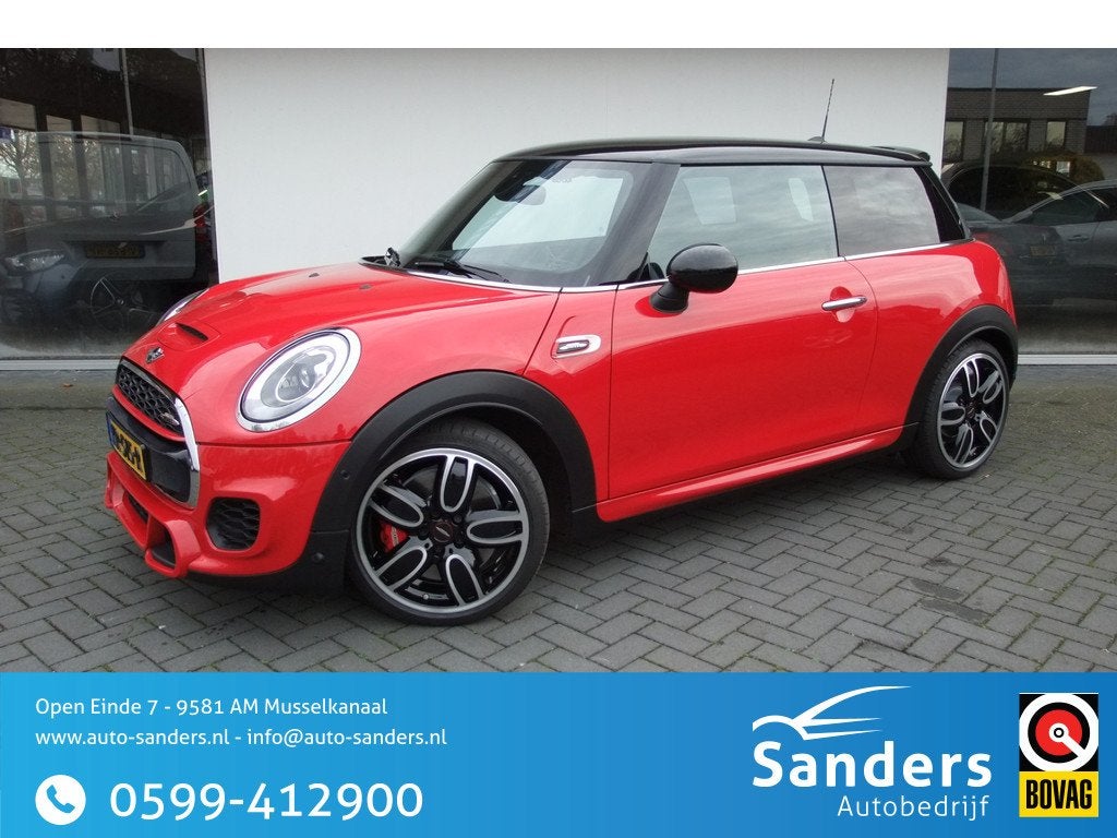 MINI Mini 2.0 John Cooper Works Chili / NL auto/ 18 inch/ Ca, Auto's, Mini, Bedrijf, Te koop, John Cooper Works, ABS, Airbags