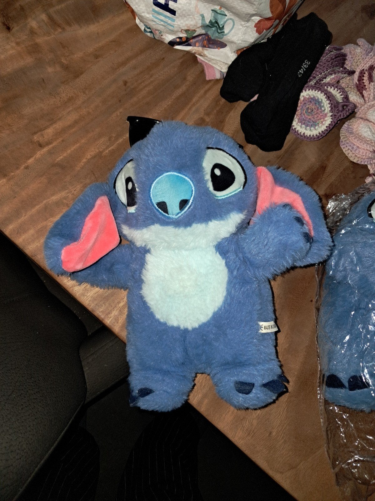 Interactieve Stitch Knuffel met Geluid en Beweging, Disney, Disney, Overige typen, Blauw