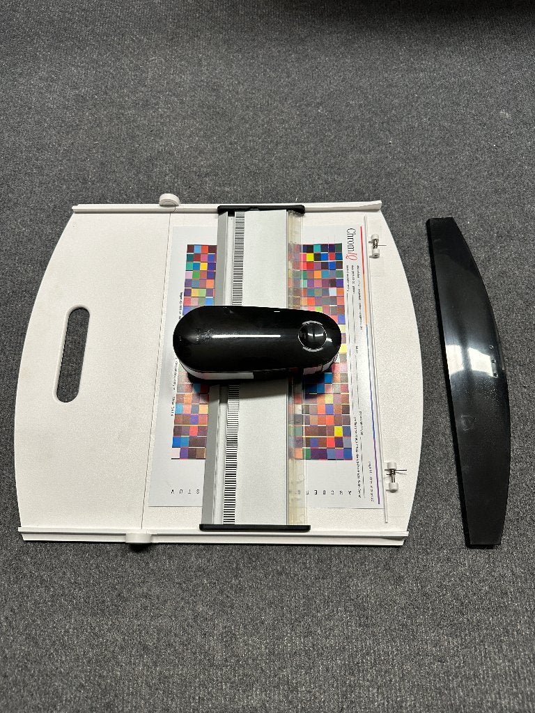 X-rite i1Pro2 rev E foto-spectrometer: Printer+scherm calib, Ophalen of Verzenden, Gebruikt, Inclusief draagtas, Overige typen