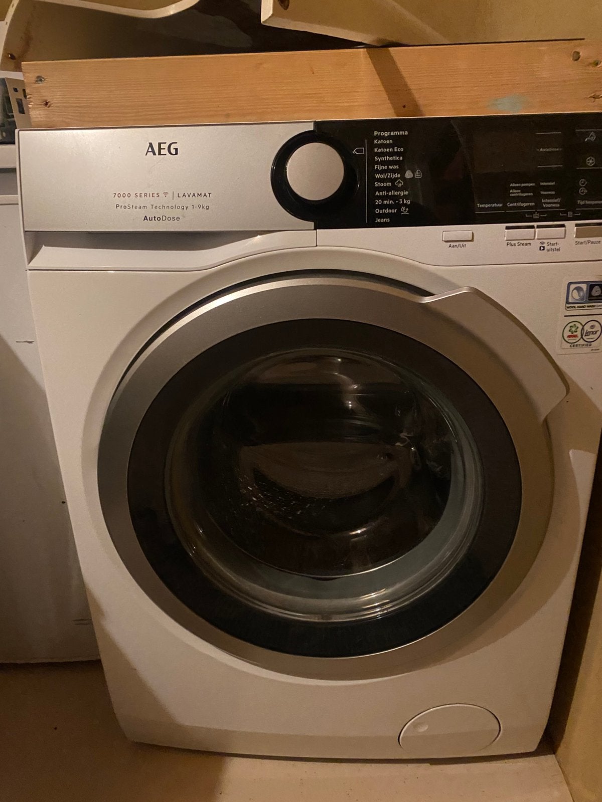 AEG lavamat 7000 serie 9kg wasmachine lager defect, Witgoed en Apparatuur, 8 tot 10 kg, Ophalen, Gebruikt, 85 tot 90 cm