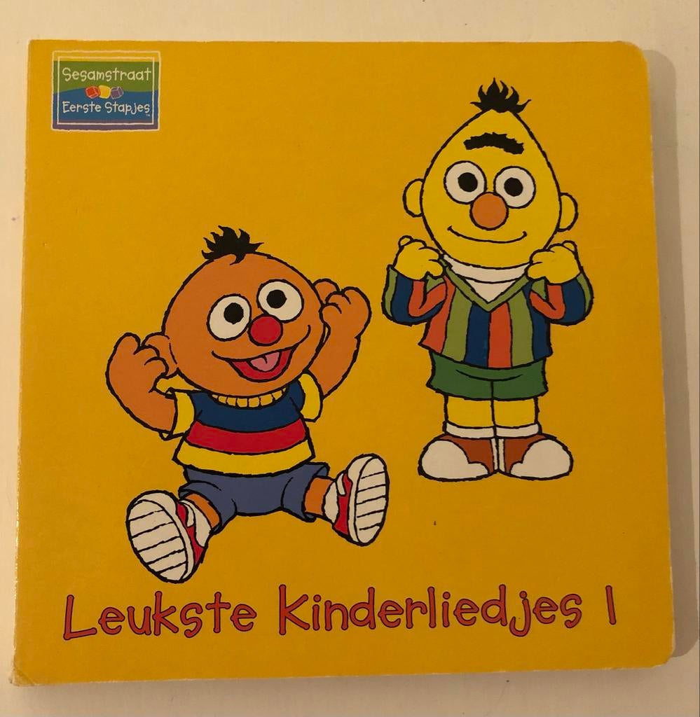Sesamstraat Eerste Stapjes: Leukste Kinderliedjes 1, Boeken, Ophalen of Verzenden, Zo goed als nieuw, 1 tot 2 jaar