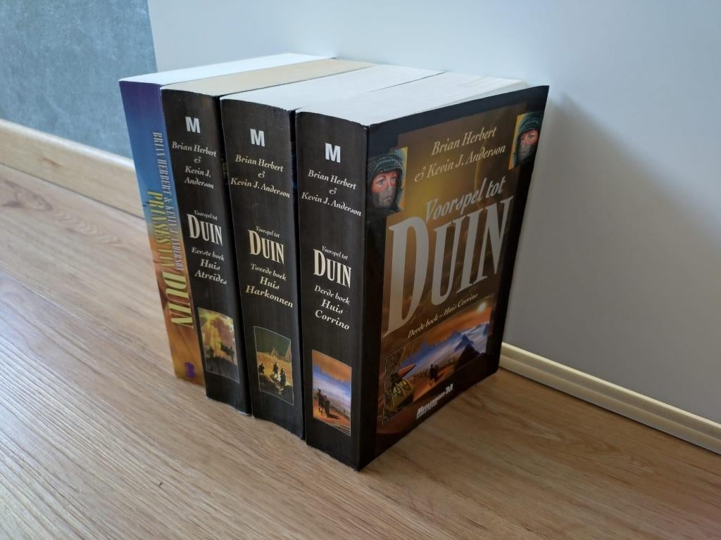Boeken voorspel tot Duin Trilogie & Prinses van Duin, Boeken, Ophalen of Verzenden, Zo goed als nieuw, Brian Herbert & Kevin J. Anderson