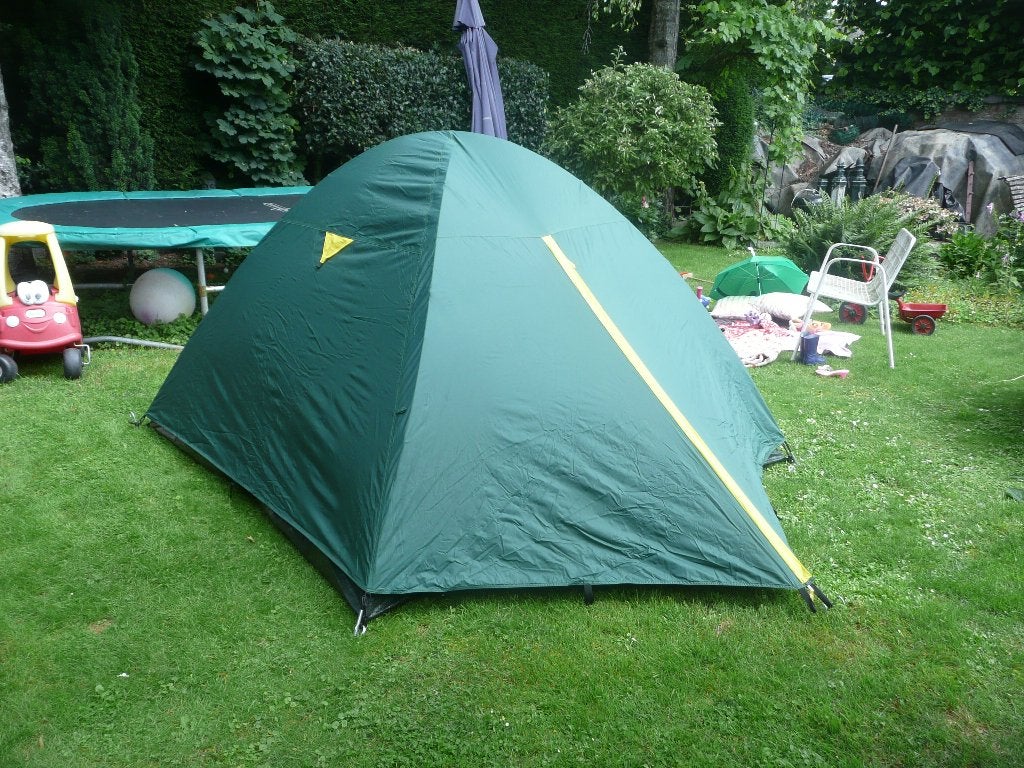 Trail Kansas koepeltent, Caravans en Kamperen, Tenten, Ophalen, Tot en met 3