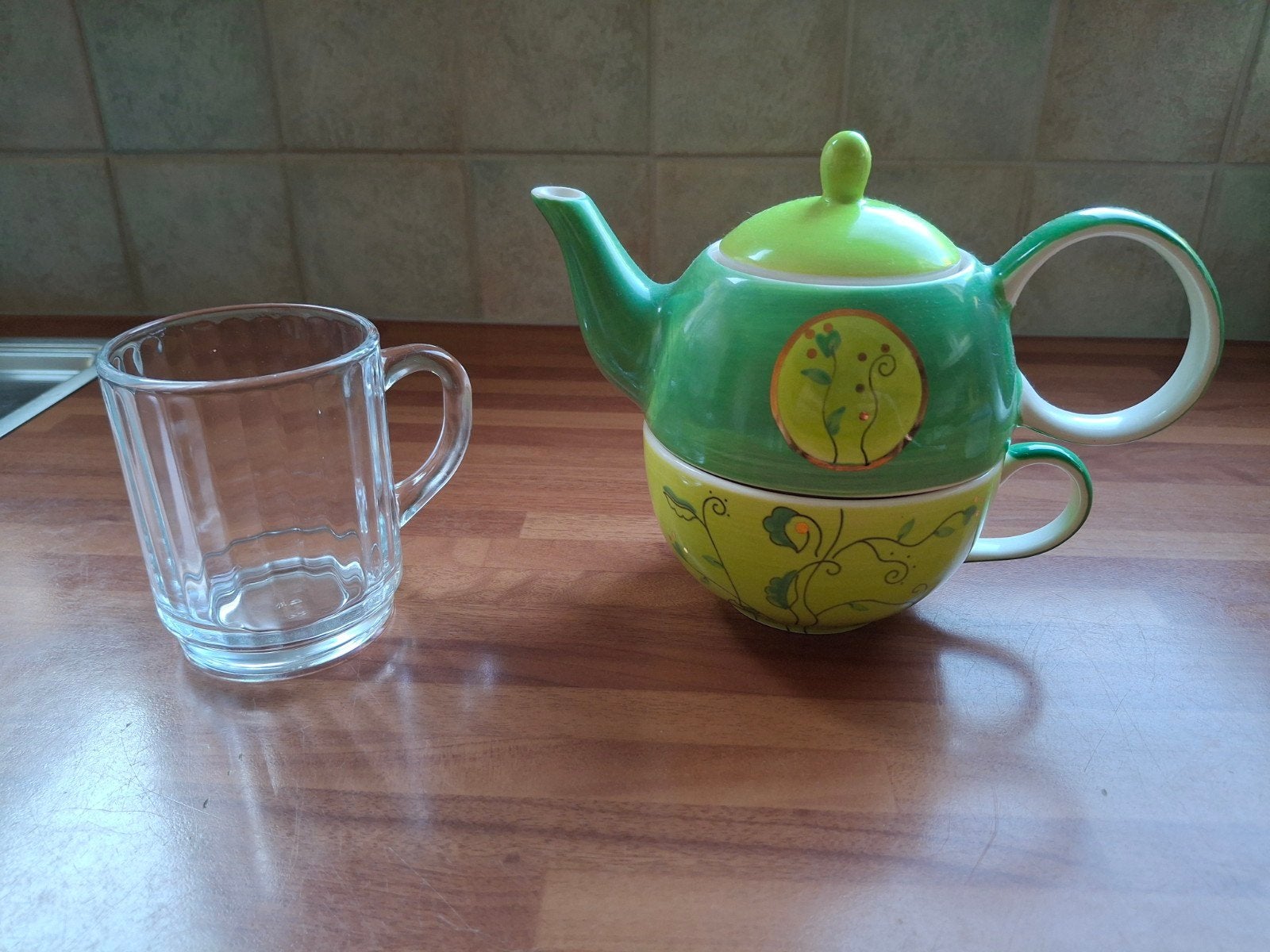 theeglas en theepotje, Ophalen, Overige stijlen