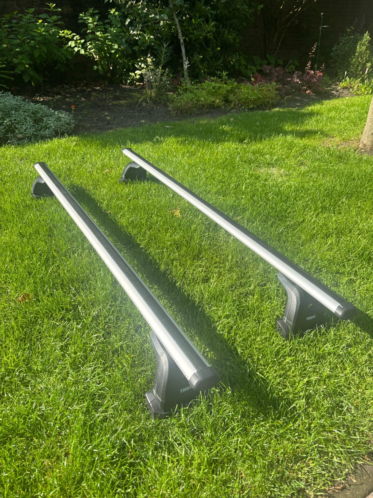 Thule 753 Dakdragers - 135 cm Peugeot, 3008/5008 1e generati, Ophalen, Gebruikt