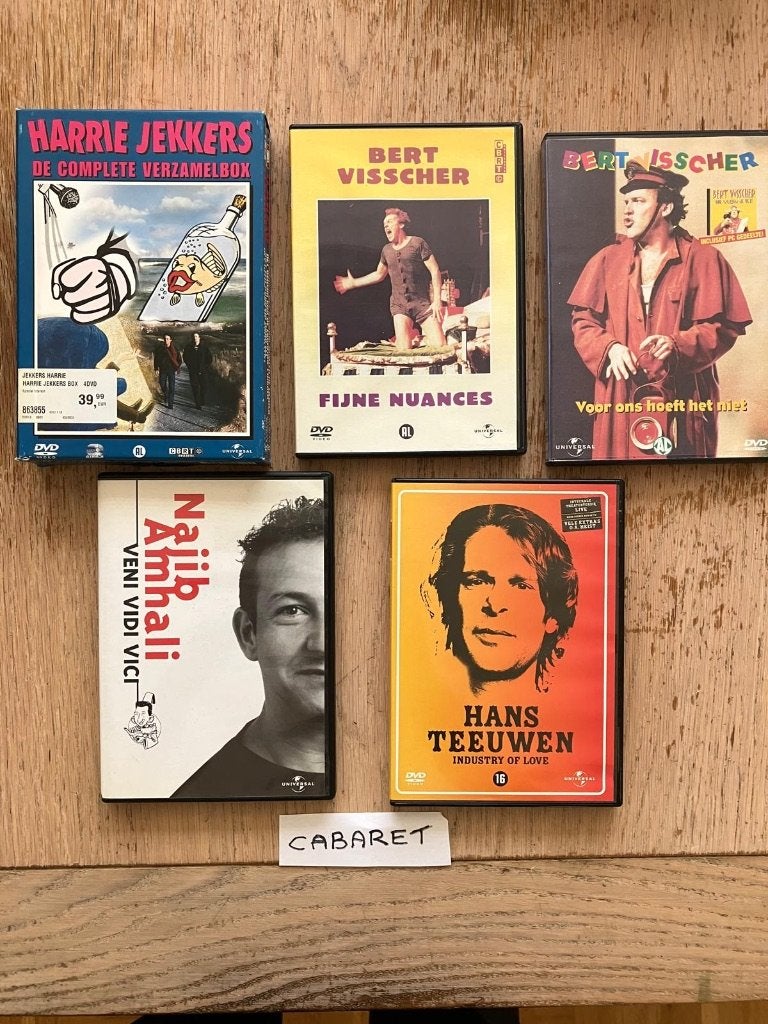DVD's cabaret, Alle leeftijden, Ophalen of Verzenden, Zo goed als nieuw, Overige typen