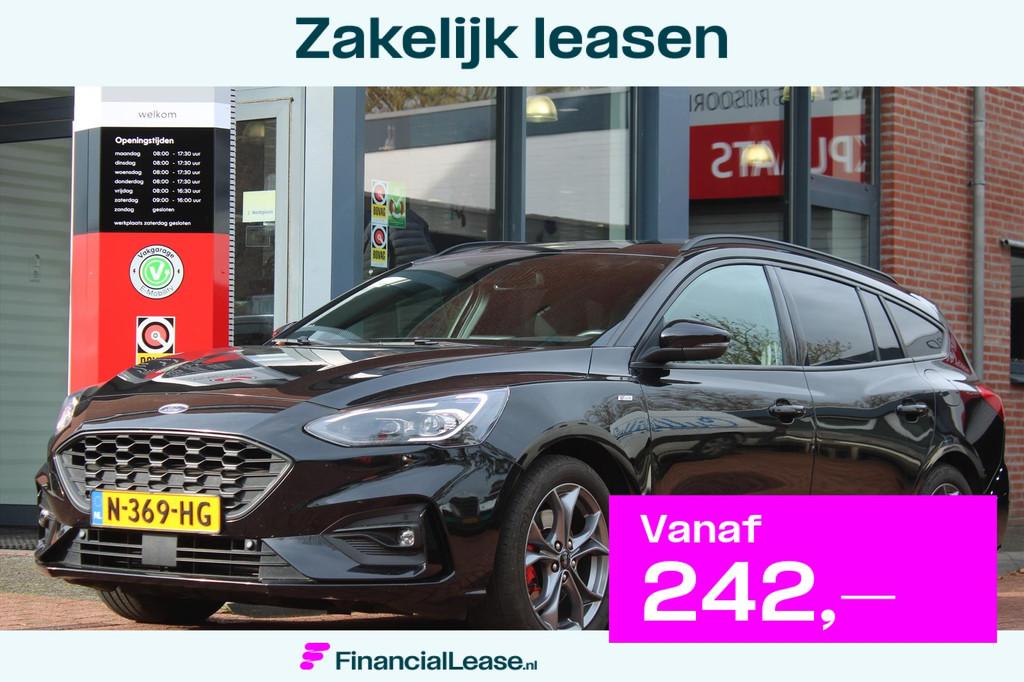 FORD Focus Wagon 1.0 EcoBoost *ST Line* | Trekhaak | Camera, Focus, Gebruikt, Lichtsensor, Zwart