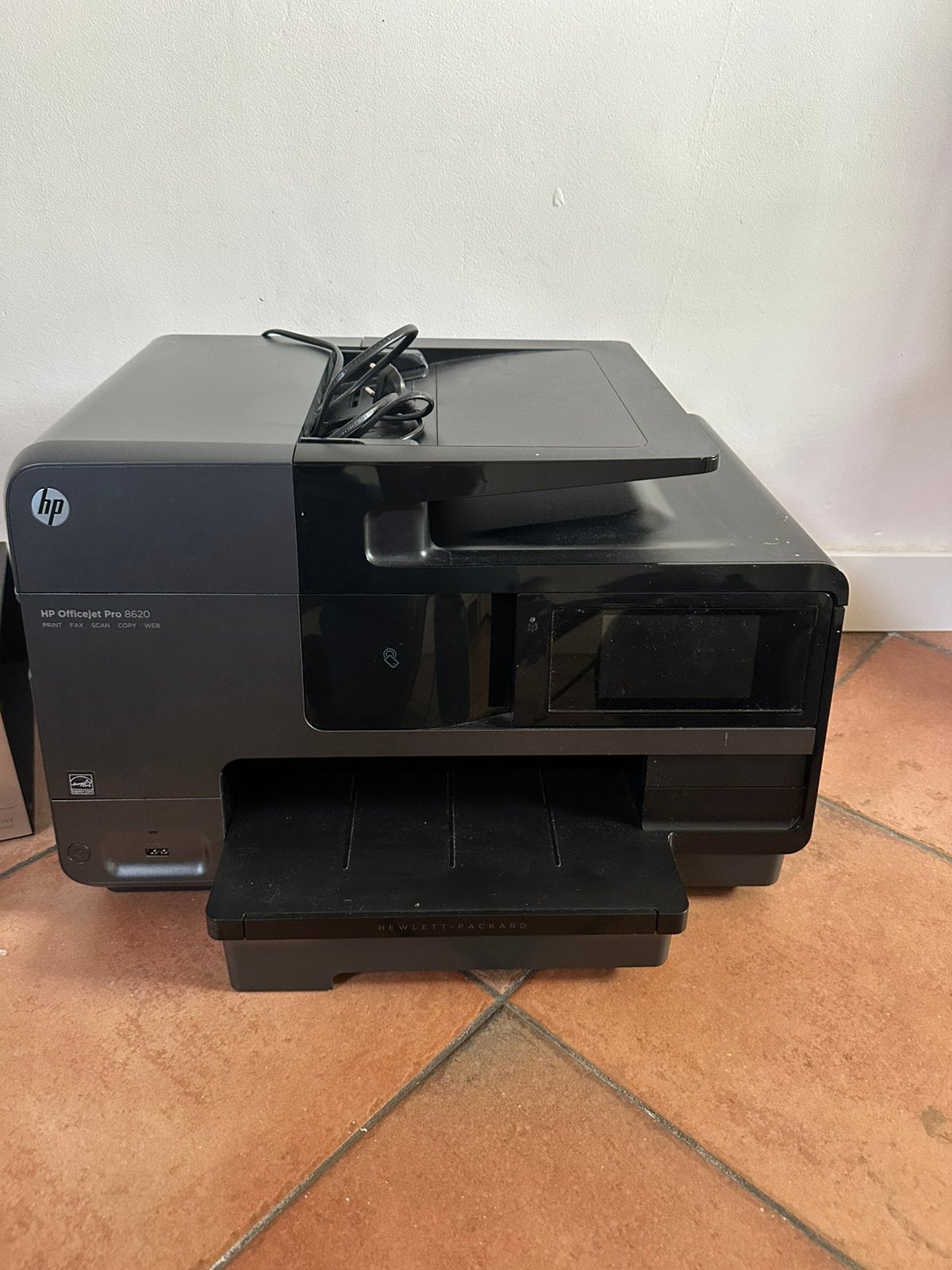 HP OfficeJet Pro 8620 +originele 500-vel Paper Station, Computers en Software, Printers, Ophalen, Zo goed als nieuw, Scannen, Draadloos