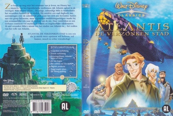 Atlantis Disney Classics no. 44 DVD, Europees, Animatie, Verzenden, Alle leeftijden