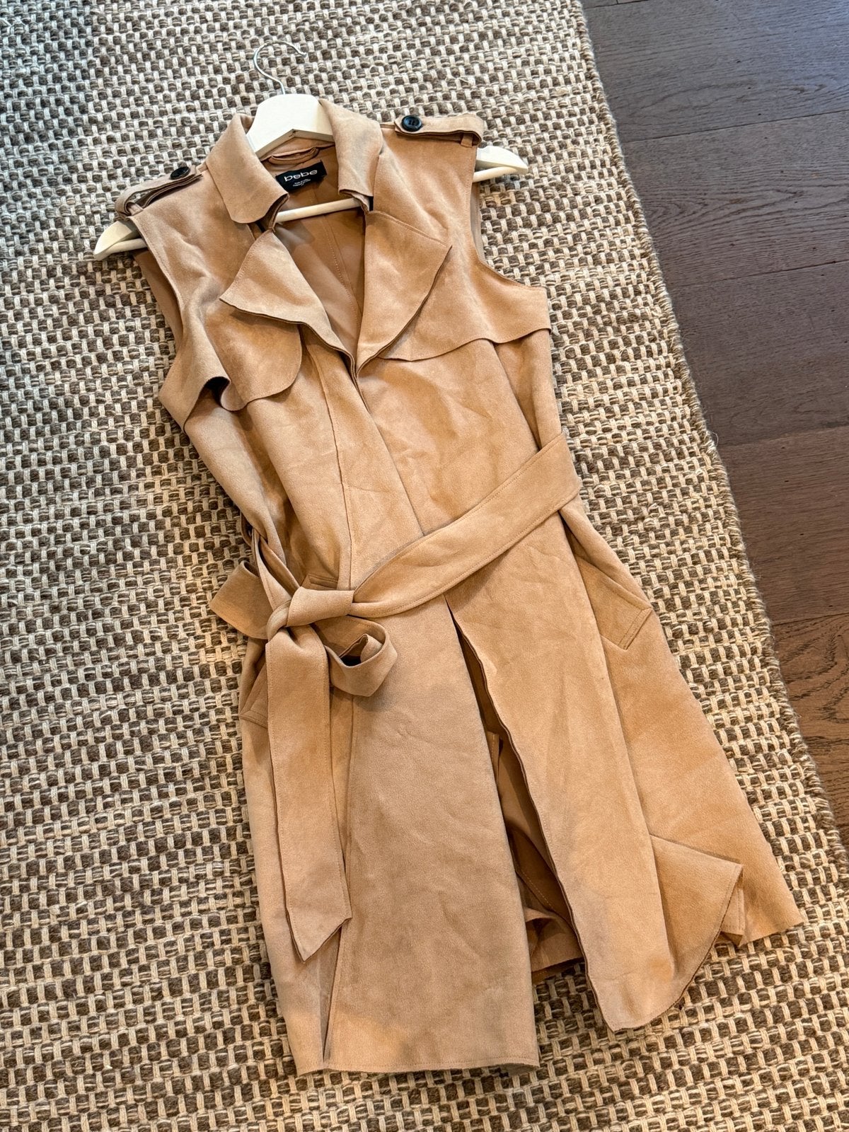 Bebe suède jasje, Ophalen, Zo goed als nieuw, Maat 36 (S), Beige