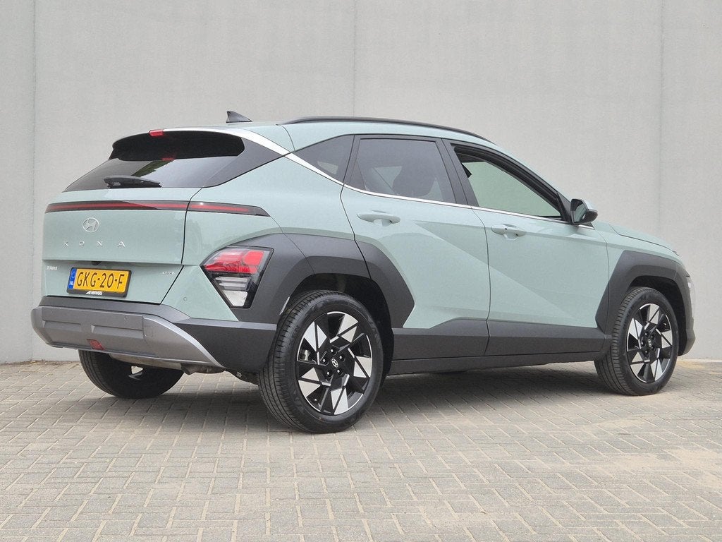 Hyundai Kona 1.6 GDI HEV Comfort Smart / Fabrieksgarantie to, Auto's, Hyundai, Stof, Gebruikt, Euro 6, 2 kWh