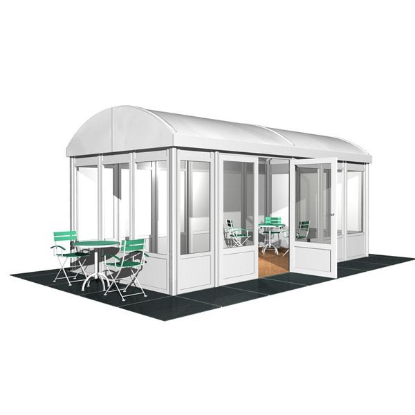 TE HUUR: entree luifel / WALKWAY tent / voordelig geprijsd