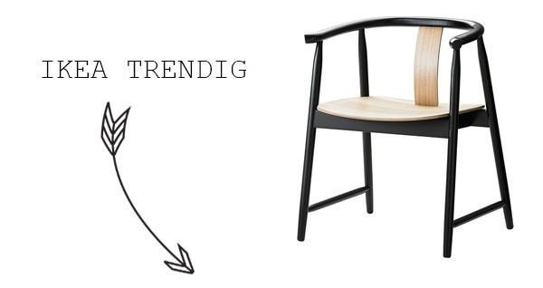 IKEA Trendig Stoelen - 2 Stuks - Limited Edition, Huis en Inrichting, Stoelen, Ophalen, Twee, Zwart, Zo goed als nieuw